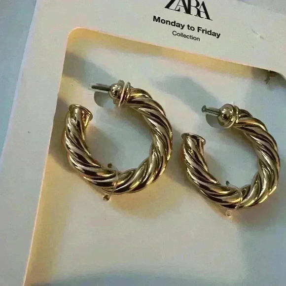 🔥🔥zara hoops earrings - Picture 6 of 7